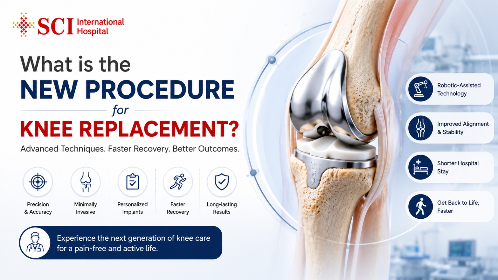 What is the New Procedure for Knee Replacement?