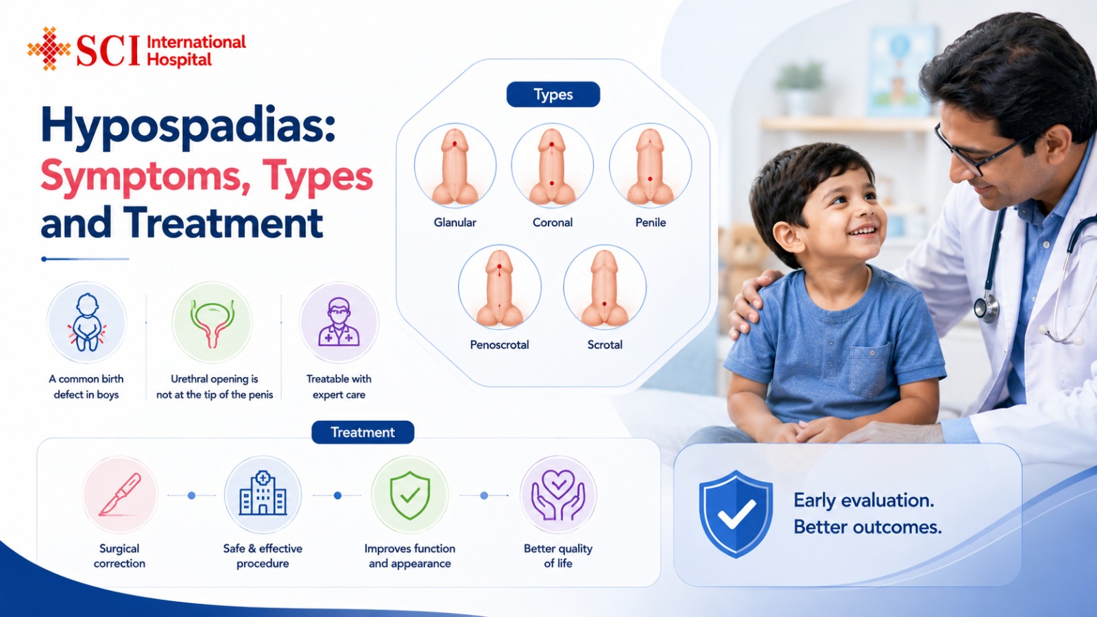 Hypospadias: Symptoms, Types and Treatment