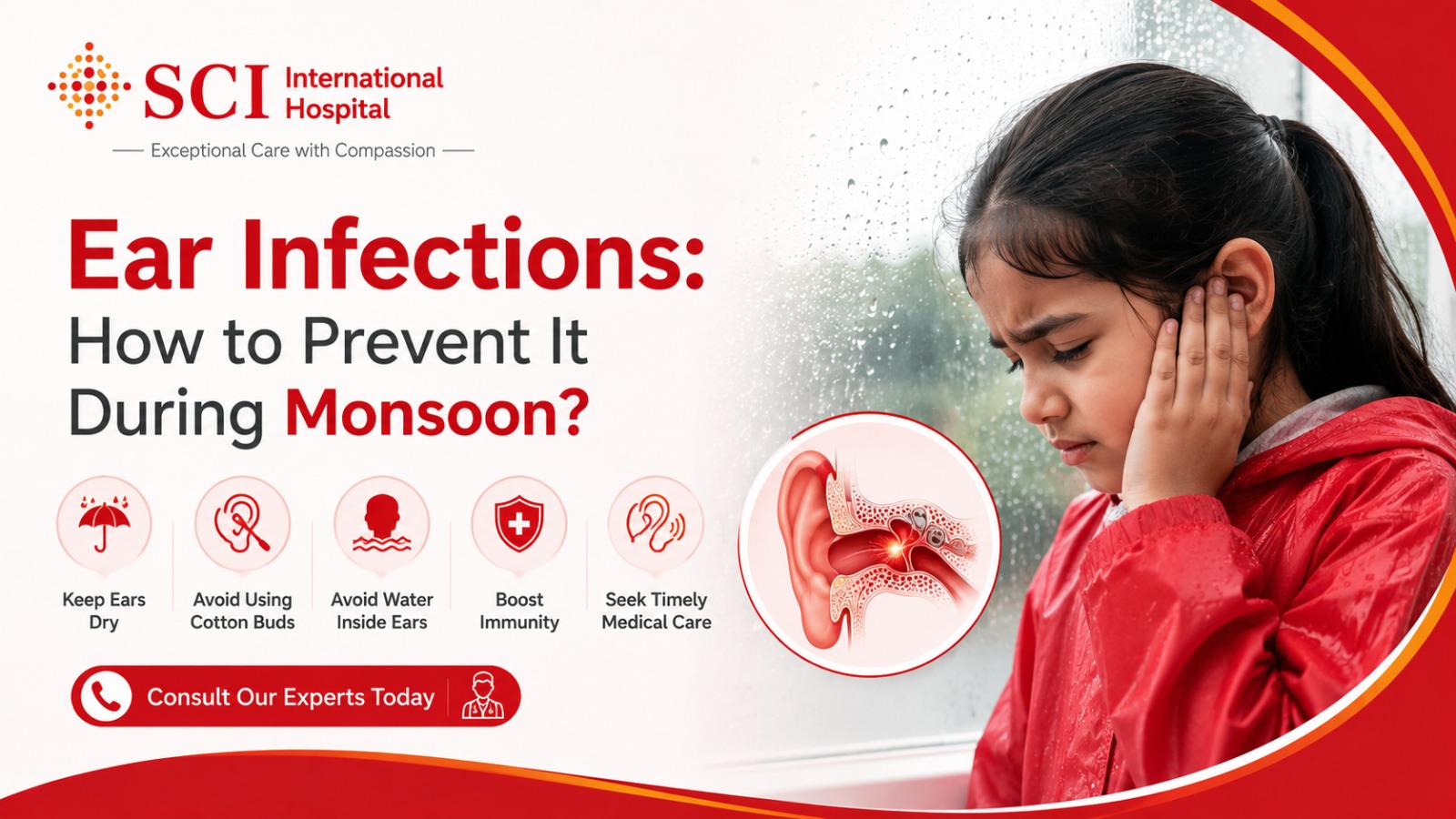 Ear Infections: How to Prevent It During Monsoon?