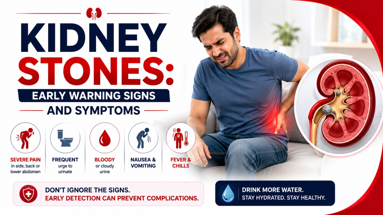Kidney Stones: Early Warning Signs and Symptoms
