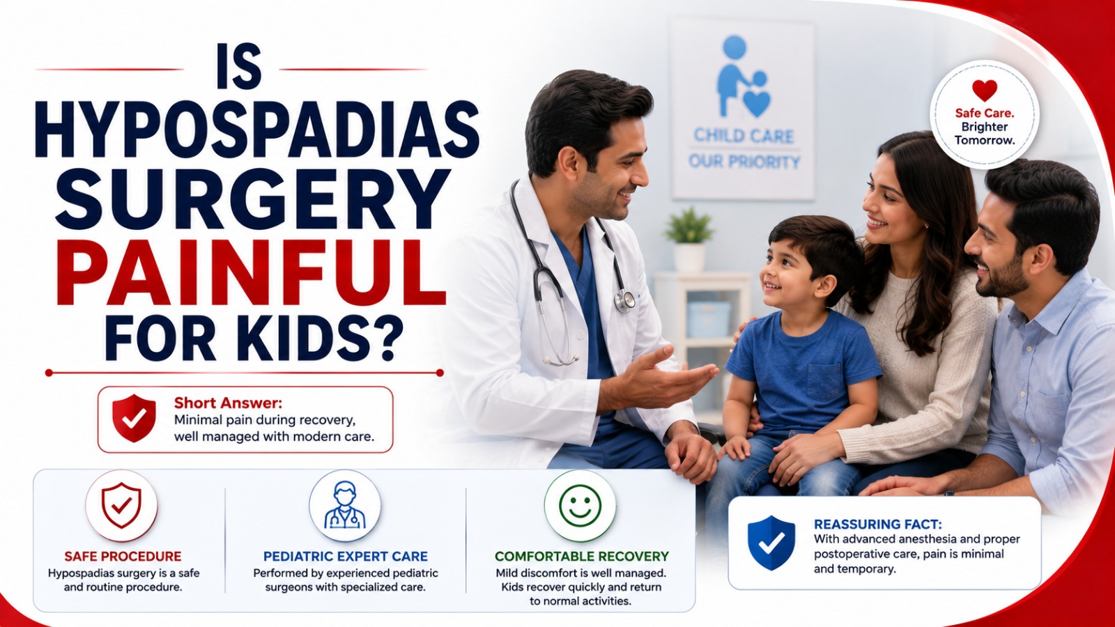 Is Hypospadias Surgery Painful for kids?