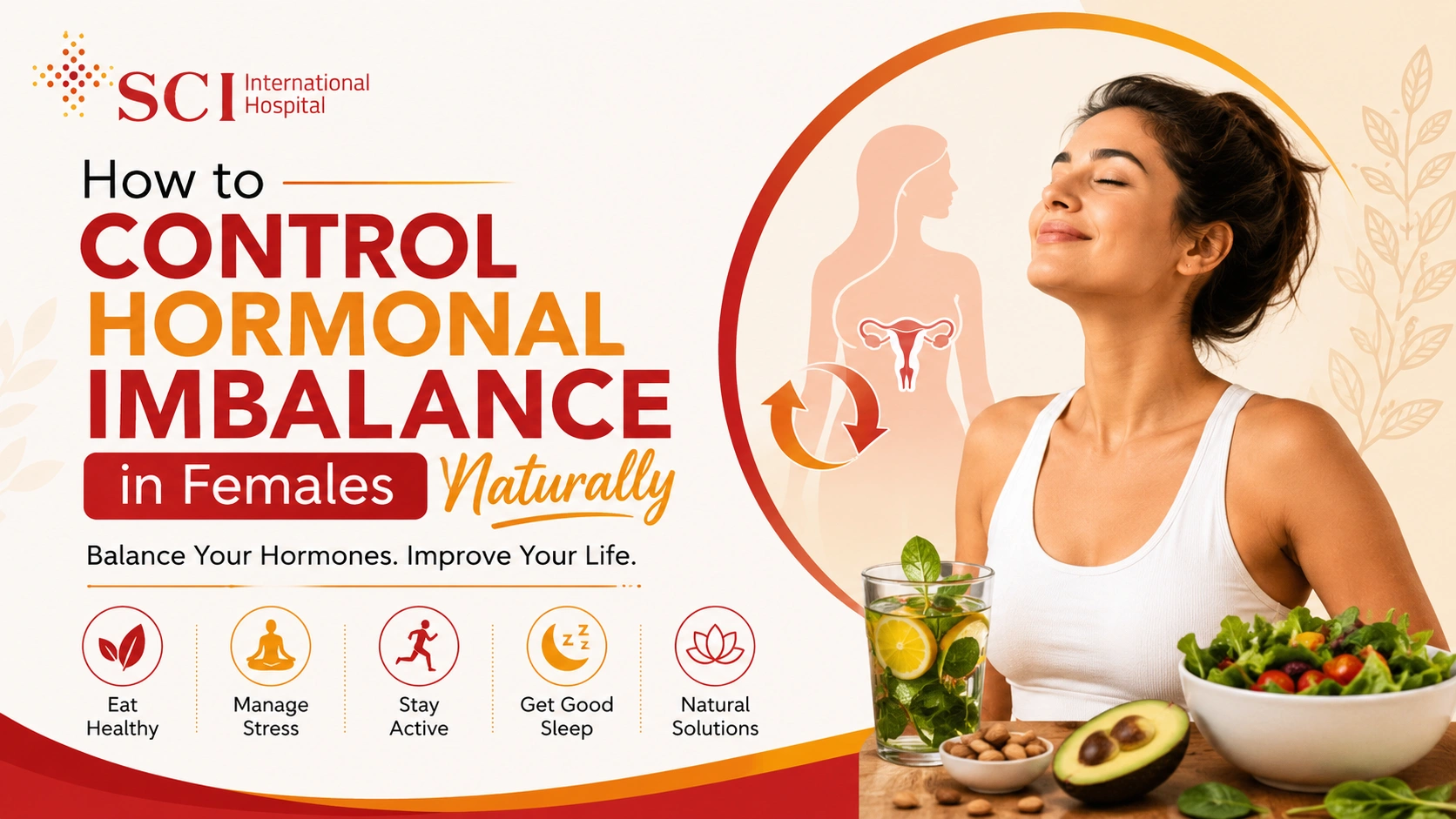 How to control hormonal imbalance in females naturally